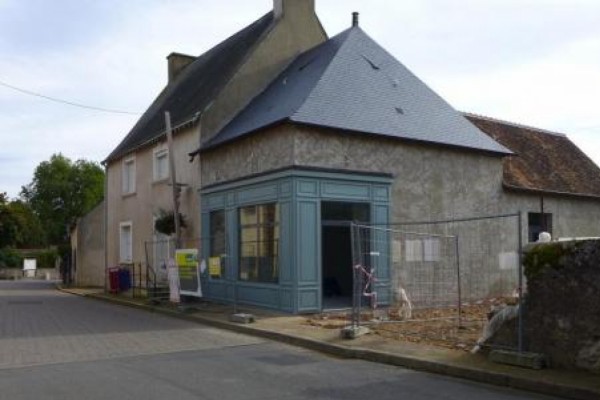 Boiserie extérieure, devanture façade de